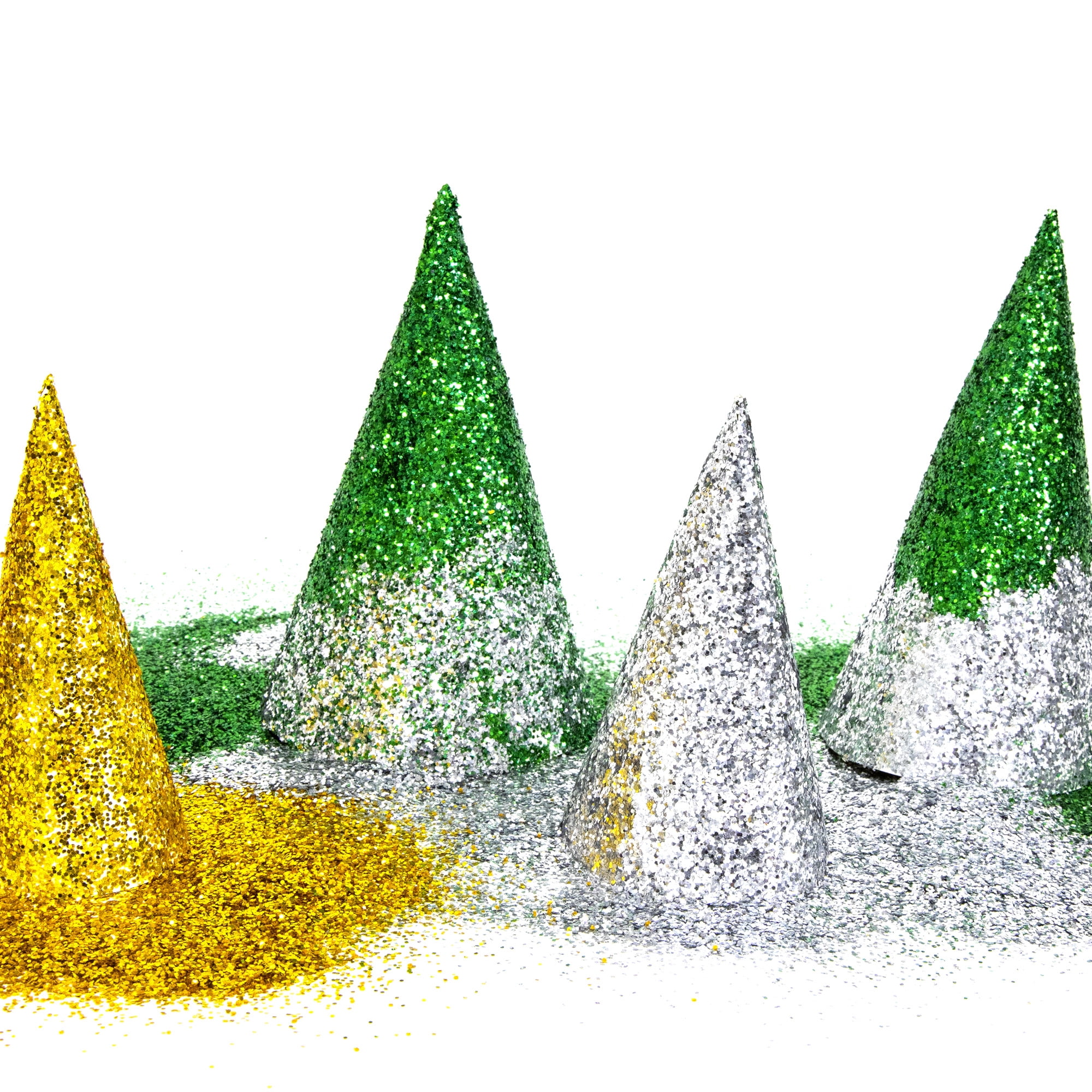 Bazic Glitter Shaker Medium 1lb Gold