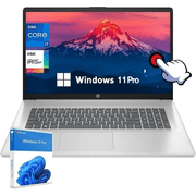 HP Business 17.3" HD+ Touchscreen Laptop, Intel Core i7-1355U, 16GB RAM, 512GB SSD, Intel Iris Xe Graphics, Wi-Fi 6, Backlit Keyboard, Windows 11 Pro