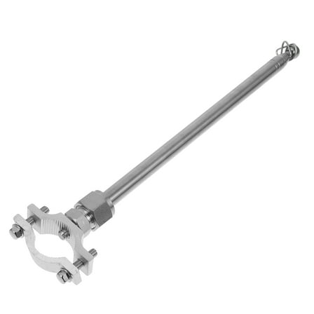 FRCOLOR Motorcycle Flagpole Holder Rear Luggage Rack Mount Flag Pole Accessory Universal Motorcycle Flagpole and Auto Flag for Cars and Motorcycles