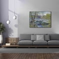 thumbnail image 3 of Epic Graffiti 'Fishing In Spring, The Pont De Clichy' by Vincent Van Gogh, Giclee Canvas Wall Art, 54"x40", 3 of 8