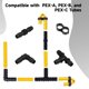 thumbnail image 3 of Accesorios Poly PEX de 1/2'' Timcorr 40 piezas de accesorios PEX de expansión de 2/1'', 3 of 6