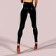 thumbnail image 4 of Leggings de cuero PU brillante y sexy para mujer: pantalones ajustados de cintura alta, tejido elástico, ropa de club/casual, largo completo, tallas S-XL., 4 of 6