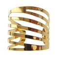 thumbnail image 2 of Back Pattern Napkin Rings Wedding Napkin Rings Table Decoration Napkin Buckle Hollow Out Napkin Buckle Family Gatherings Everyday Napkin Holder, 2 of 6