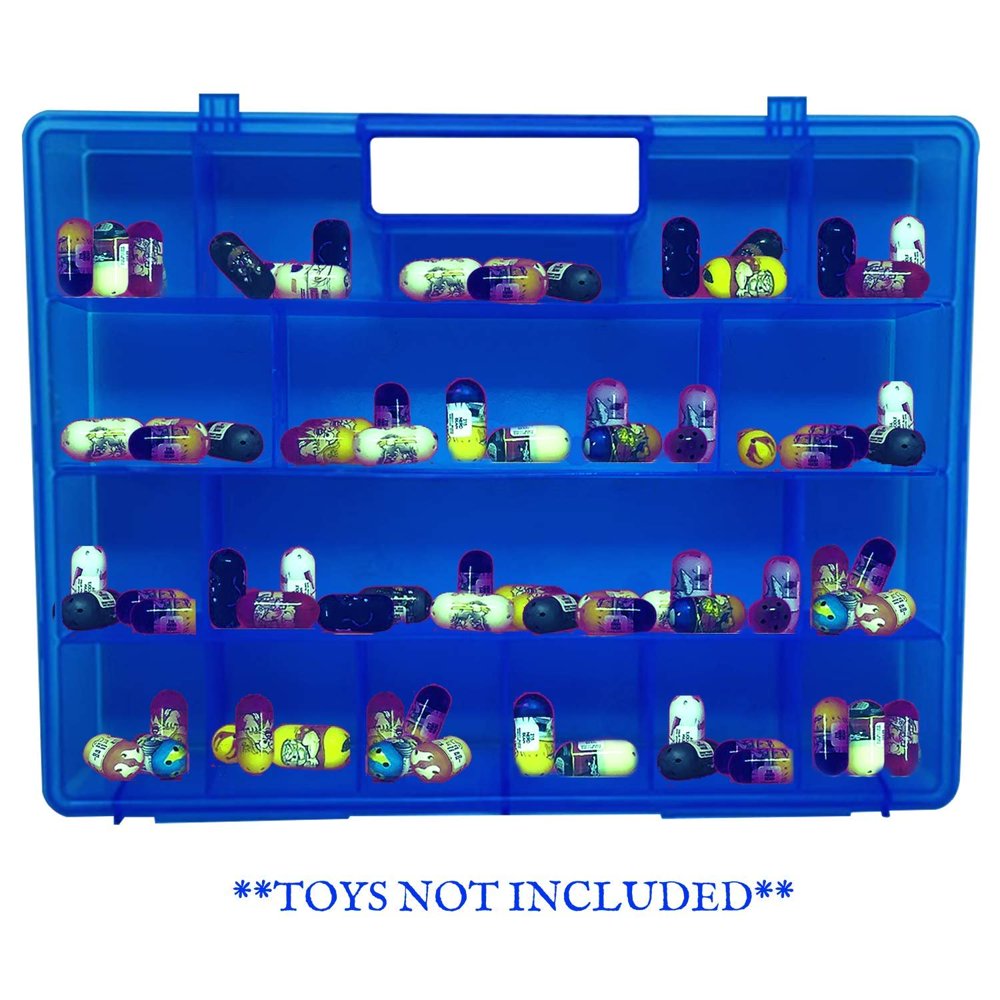 Life Made Better, Superior Blue Toy Storage Carrying Case, Toy Figure Organizer, Compatible with