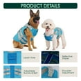 thumbnail image 3 of Kuoser Dog Cooling Vest, Breathable Mesh Cooling Jacket for Dog, Blue, XXL, 3 of 7
