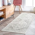 thumbnail image 5 of nuLOOM Tanith Vintage Area Rug, 6' Square, Cream, 5 of 5