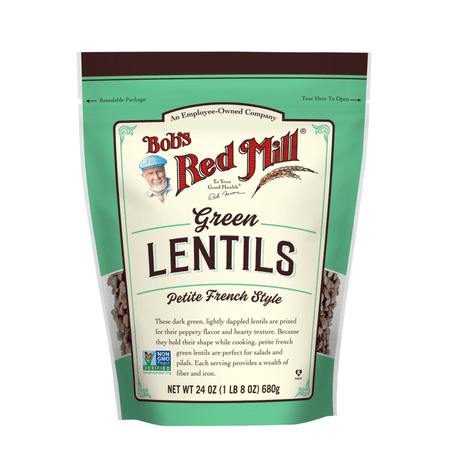 Bob's Red Mill Petite French Green Lentils, 24 oz
