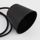thumbnail image 2 of DQrwqpou E27 Base Lámpara Soporte Moderno Silicona (negro), 2 of 7