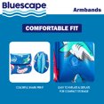 thumbnail image 4 of Bluescape Blue Shark Inflatable Printed Kids Armbands for Swimming & Floating, Ages 3 to 6, Unisex, 4 of 6