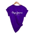 thumbnail image 3 of New style pure cotton couple fashion printed T-shirt loose short-sleeved women's clothing, 3 of 4