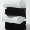 thumbnail image 4 of TELOLY 5Pairs Mens Ankle Socks9-13Mens Ankle Socks Size 9-11 Men's Socks ,Gray, 4 of 4