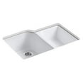 thumbnail image 2 of Kohler Executive Chef K5931 Undermount Double Bowl Kitchen Sink, 2 of 2