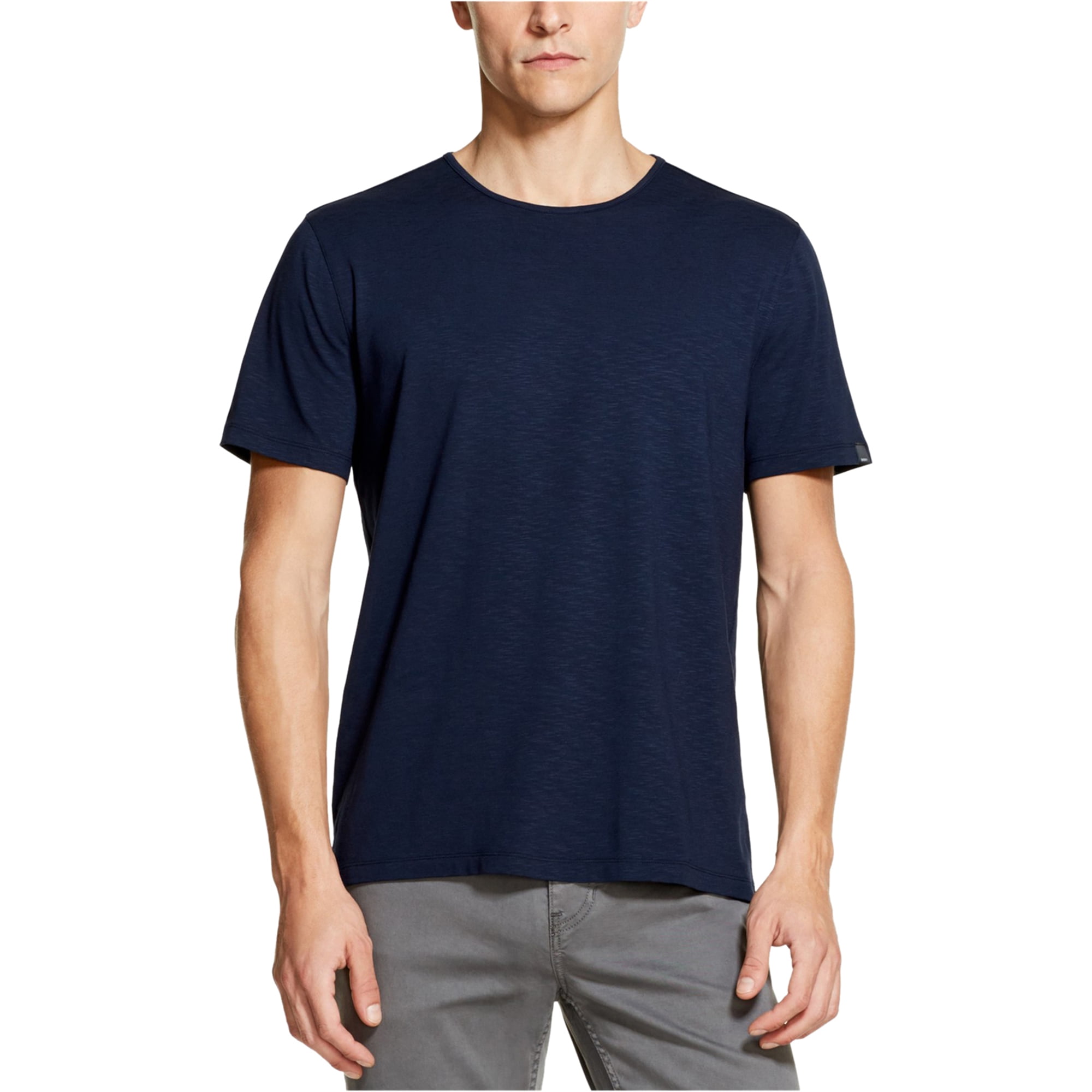 DKNY - Dkny Mens Solid Tee Basic T-Shirt - Walmart.com - Walmart.com