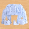 thumbnail image 4 of 7 unids / set de trajes de cuerpo para bebés én nacidos, niñas y , conjunto de ropa de dibujos animados de suave, ropa de o Azul Baoblaze Ropa infantil casual, 4 of 8