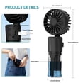 thumbnail image 3 of Ventilador nebulizador portátil multiusos Frelisiy de 1500 mAh, 3 of 6