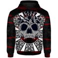 thumbnail image 3 of Sudaderas de otoño para hombre, sudadera con capucha con estampado de calavera gótica, ropa Y2k, ropa holgada para hombre, sudadera con capucha informal Harajuku para hombre, 3 of 5