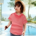 thumbnail image 2 of Grblisyd Boys Polo Shirts Size 10-12 Boys' Performance Golf Grid Short Sleeve Stretch Collared Polo Shirt Watermelon Red 6-7 Years, 2 of 5
