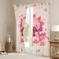 thumbnail image 3 of Feelyou Donut Axolotl Curtains Pack of 2 (42x84 Each), Kawaii Animal Curtains Blackout, 3 of 6