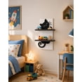 thumbnail image 1 of Repisa Minimalista Gatito Decoración Recámara Infantil Mdf Blanco, 1 of 5