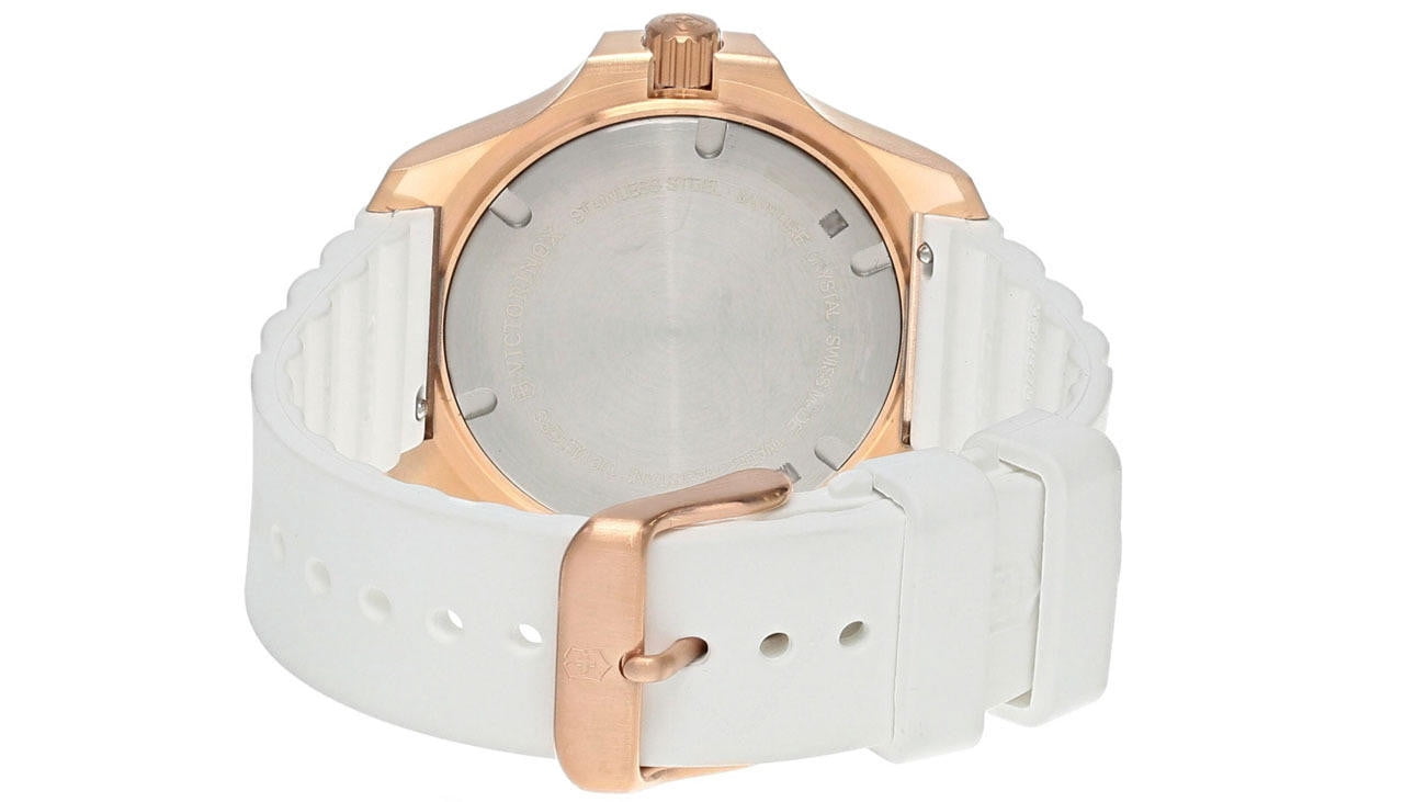Victorinox Swiss Army I.N.O.X. V Quartz White Dial Rubber Strap Women's Watch 241954
