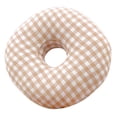 thumbnail image 2 of harmtty Adjustable Ear Piercing Pillow for Side Sleepers 30x30cm Donut Pillow for Ear Pain Relief Pressure Reduction,Orange, 2 of 8