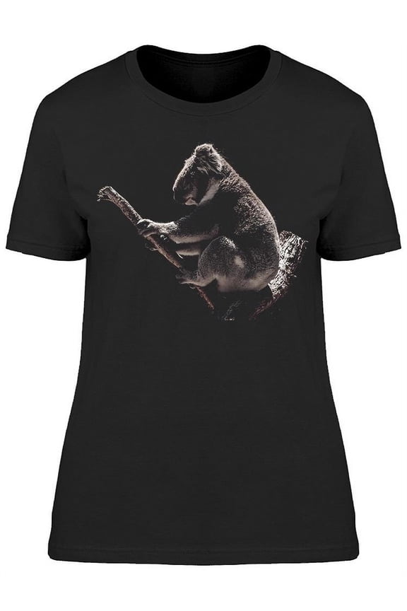 Sleeping Koala T-Shirt Women -Image by Shutterstock, Female Medium