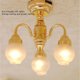 thumbnail image 5 of sweethay 1/12 casa de muñecas miniatura LED luces de techo decoración DIY candelabro alimentado por batería lámparas accesorios sala de casas de muñecas, 5 of 6