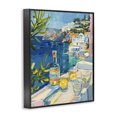 thumbnail image 2 of Stupell Industries Contemporary Drink By The Sea Balcony Black Framed Giclee Art, 24 x 30, by The Prints Vibe, 2 of 8