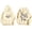 Beige, variant on Women's Letter Print Hoodie Sweatshirt Womens Hoodie Long