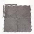 thumbnail image 3 of Shaggy Soft Foam Mat Floor Tiles,Interlocking EVA Foam Padding Soft Flooring, 3 of 7