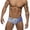 Blue, variant on Mens Bikini Swimwear Sexy Swimsuit Gradient Design Swim Briefs with Drawstring Low Waist Bathing Suit Lightweight Swim Bottons 2026 Summer Beach Vacation Outfits