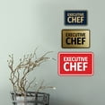 thumbnail image 3 of Signs ByLITA Classic Framed Executive Chef Door or Wall Sign Easy Installation | Office And Shop Decor | Bars And Restaurants Sign (Black Gold) - Medium, 3 of 9