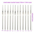 thumbnail image 4 of 100pcs Crochet Hook Set Yarn Knitting Needles Sewing Tools Full Set DIY Crochet Craft Tools, 4 of 7