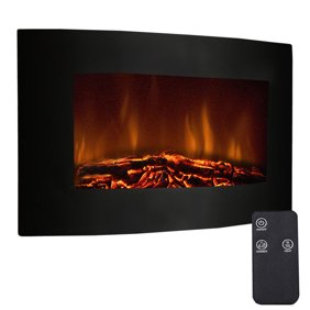 Puraflame Western 33 Inch Embedded Electric Firebox Heater With