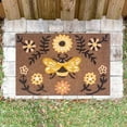 thumbnail image 2 of Yeetfub Welcome Mats for Entry Indoor Door Mat Front Door Mats Outdoor Bee's s Day Mats Bottom Carpet Indoor Slip Decoration Festival Door Mat Outdoor Runner Rugs for Hallway 16x24IN, 2 of 3