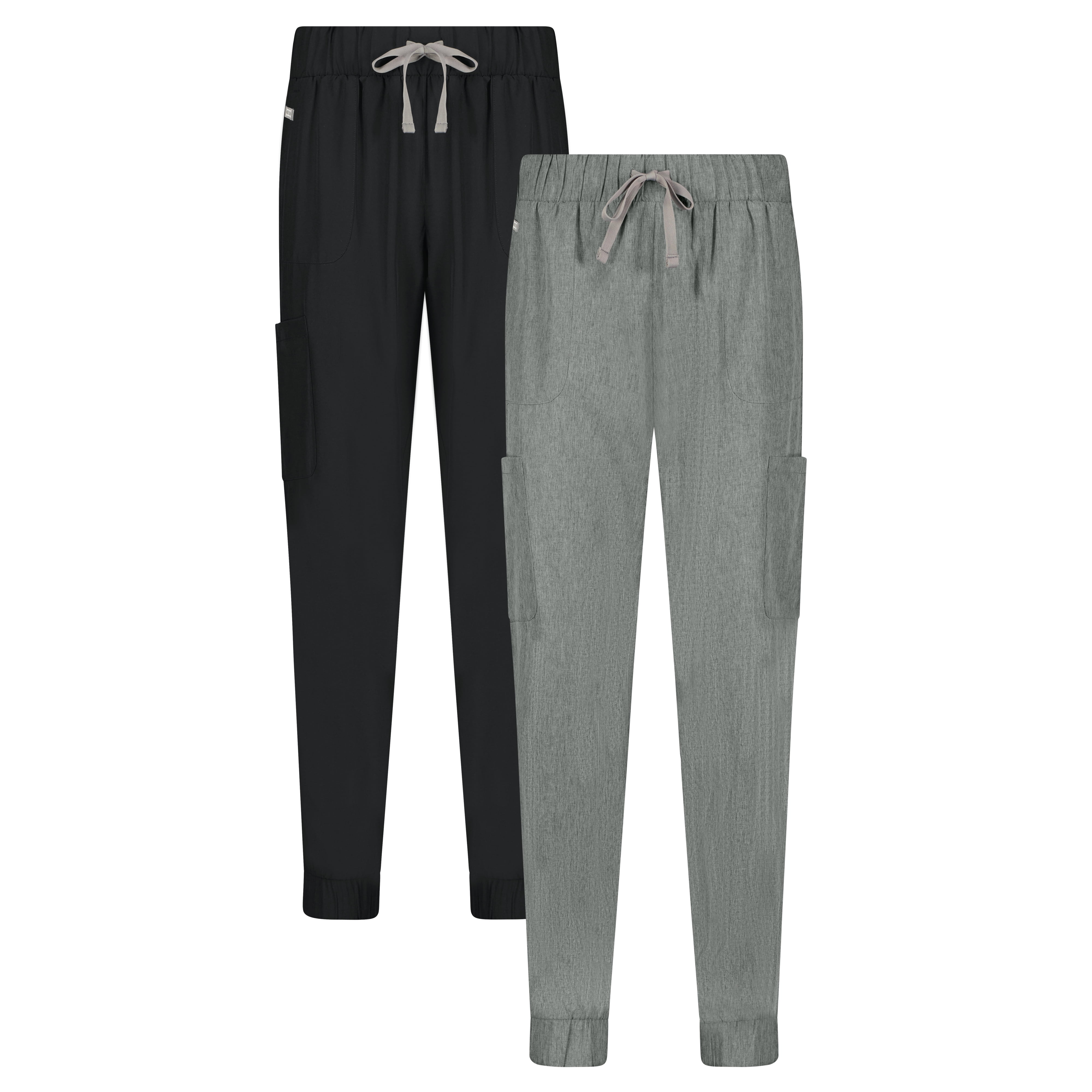 Hanes ComfortFit Stretch Women's Scrub Joggers, 2 Pack