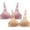 Pink, variant on Tbopshirt Wirefree Bras for Women,Adjustable Shoulder Straps Women Bras 2pcs Women's Bra Soild Underwear Bra Everyday Small Cup Underwear