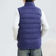 thumbnail image 4 of WOYY Boys Girls Lightweight Padded Vest Outerwear Sleeveless Jacket for Kid, Sizes 8-9, 4 of 5