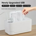thumbnail image 4 of Réchauffeur d'Essuyage avec Écran LED Distributeur de Serviettes Humides Portable Recharge USB Réchauffeur d'Essuyage Boîte de Chauffage pour Serviettes Maison/voiture, 4 of 7
