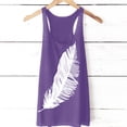 thumbnail image 2 of adviicd Womens Workout Tank Tops Women Tank Tops Sleeveless Basic Ribbed Slim Knit Stretch Shirt Purple S, 2 of 5