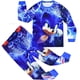 thumbnail image 3 of Conjunto de pijamas de SONIC RACING para niños, ropa de dormir de Halloween Y Navidad, ropa de casa de dibujos animados para niños Y niñas de 2 a 10 años, 3 of 4