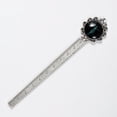 thumbnail image 5 of Virgo Vintage Silver Lace-Edged Bookmark: a Gift for Readers and Book Lovers, 5 of 5