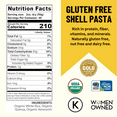 thumbnail image 3 of Mountain High Organics Gluten Free Organic Quinoa Pasta, Shells - 5lb Bags (Pack of 4), 3 of 7