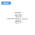 thumbnail image 2 of Compression Spring, 5Pcs 304 Stainless Steel, 11mm OD, 0.8mm Wire, 15mm Length, 2 of 6