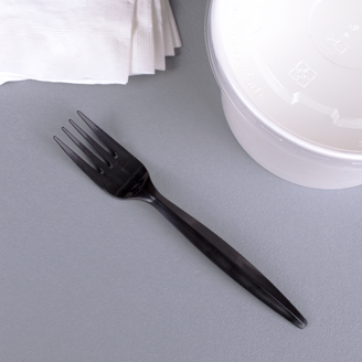 Karat Premium Extra Heavy Weight Disposable Forks - White, PP Plastic (Case Of 1000, 10 Boxes)