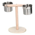 thumbnail image 2 of Bird Perch Stand, Parrots Drinking Stand   for Balcony for Living Room for Office, 2 of 8