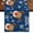 Mist Blue, variant on Table Runners 60 Inches Long Dress Scarves, Christmas Blue Farmhouse Kitchen/Dining Table Runner, Small Coffee Tablerunners, Xmas Cute Elk Winter Leaves Cartoon Snowflake 13x60 Inch