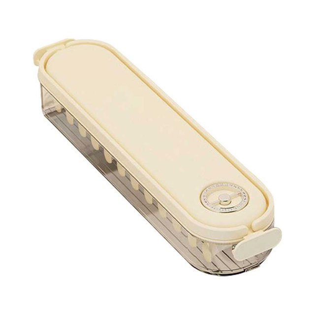 Hinati Clearance on Sale 1 Tier Fridge Storage Boxes with Lids Dumpling Box Airtight Food Storage Containers Kitchen and Pantry Organization Canisters for Microwave, Oven, Freezer and Dishwasher