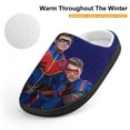 thumbnail image 4 of Kids Henry Danger Slippers Boys Girls Non-Slip Fuzzy House Slippers Warm Soft Plush Winter House Shoes Slip-On Shoes, 4 of 7