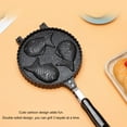 thumbnail image 3 of Fish Waffle Maker Pan, Taiyaki Pan Double Sided Aluminum 3 Fish  for Home, 3 of 7